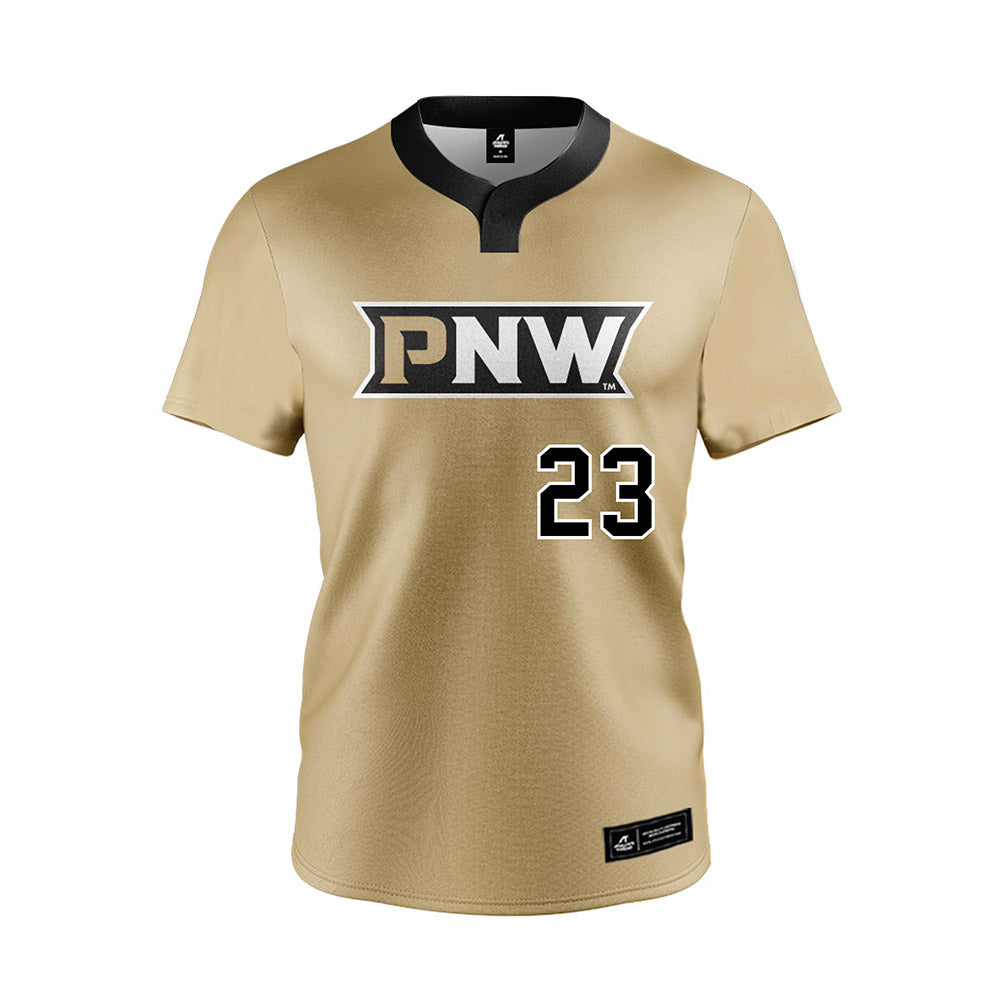 PNW - NCAA Softball : Jessy Del Toro - Gold Jersey-0