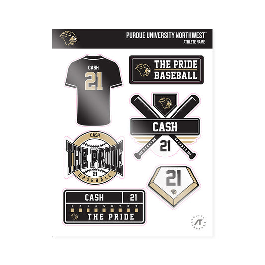 PNU - NCAA Baseball : Ben Cash - Sticker Sheet-0