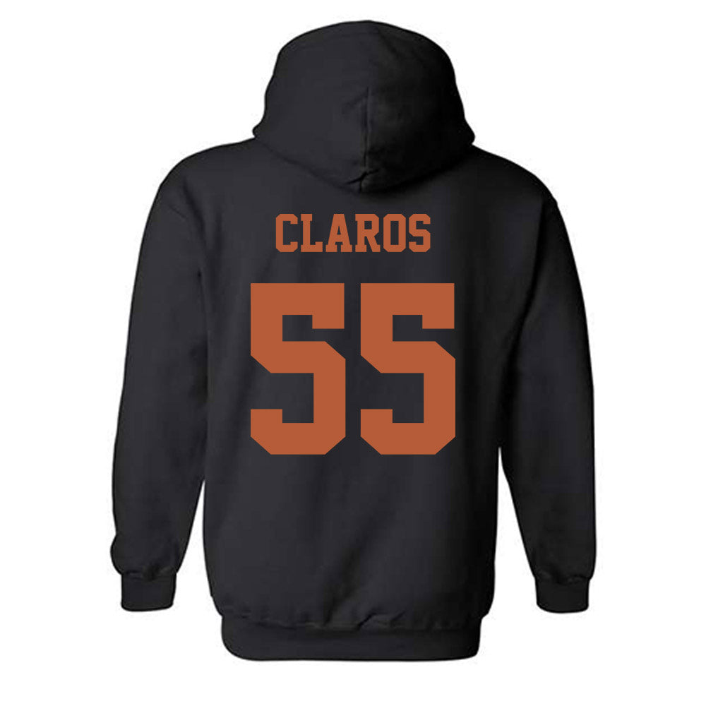 Texas - NCAA Women's Soccer : Sophia Claros - Classic Shersey Hooded Sweatshirt-1