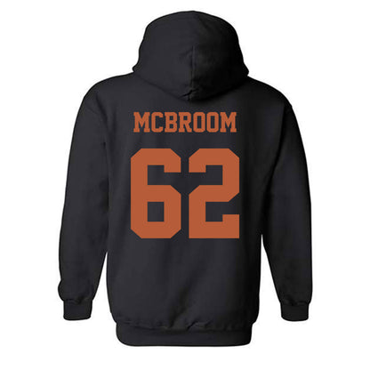 Texas - NCAA Football : Rick Mcbroom - Classic Shersey Hooded Sweatshirt-1