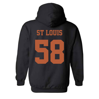 Texas - NCAA Football : Lance St Louis - Classic Shersey Hooded Sweatshirt-1