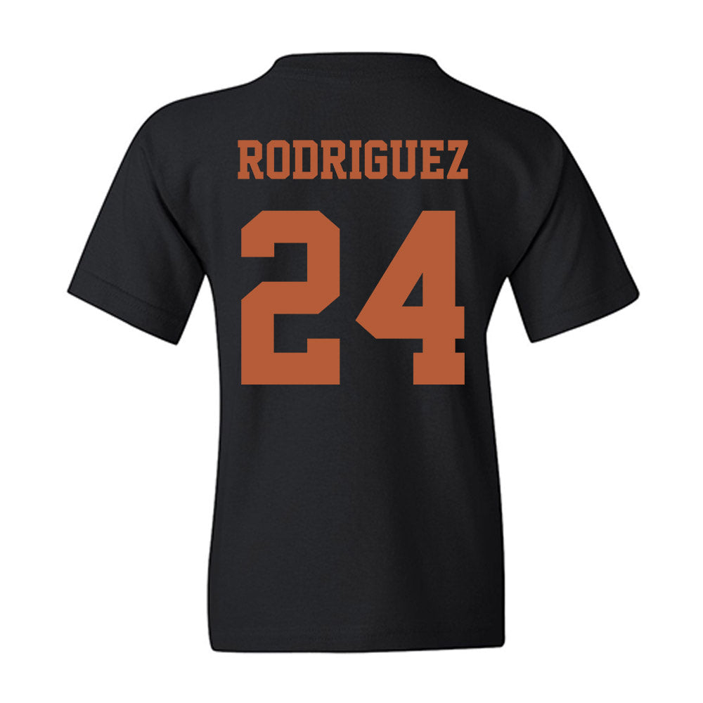 Texas - NCAA Baseball : Adrian Rodriguez - Classic Shersey Youth T-Shirt-1