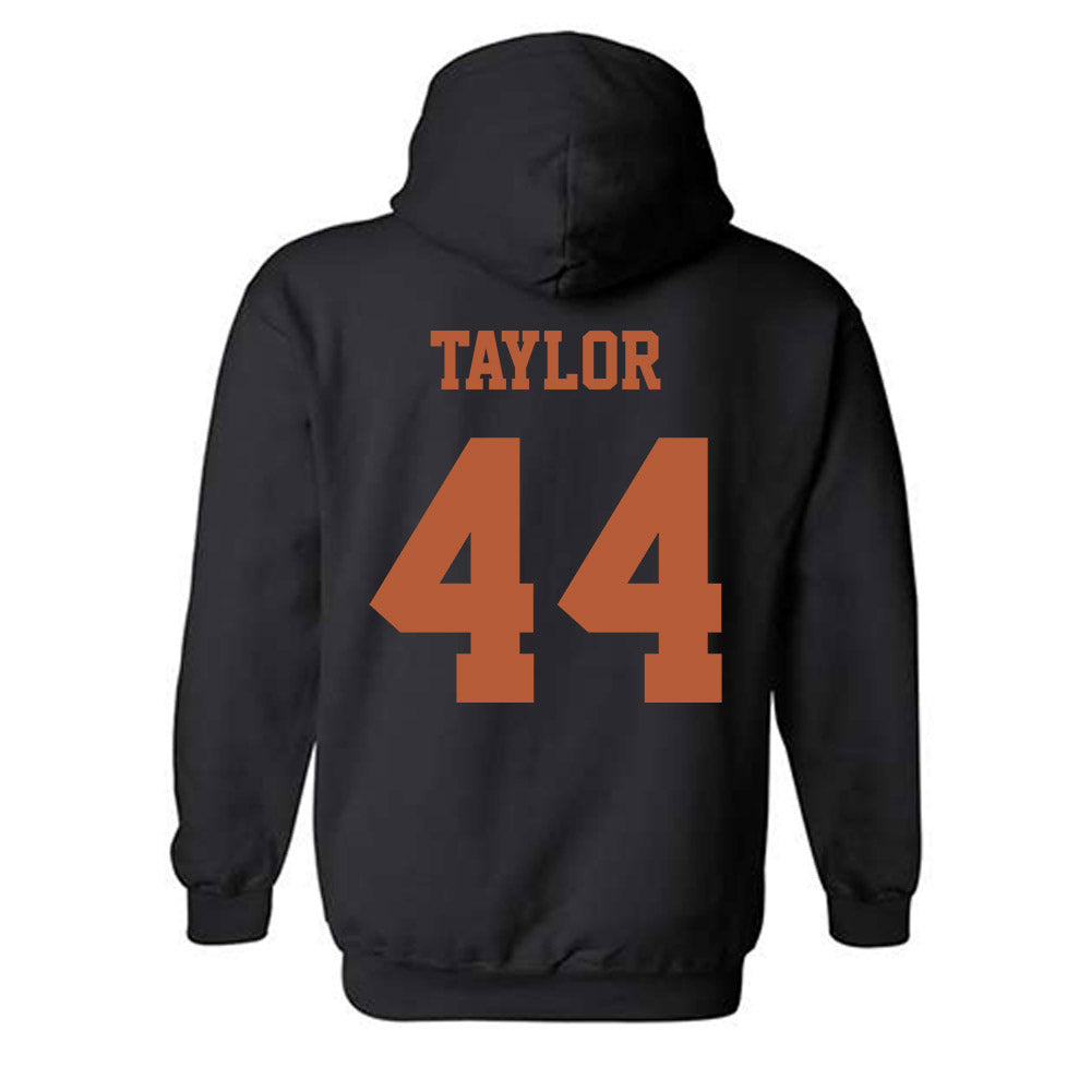 Texas - NCAA Men's Basketball : Brandon Taylor - Classic Shersey Hooded Sweatshirt-1