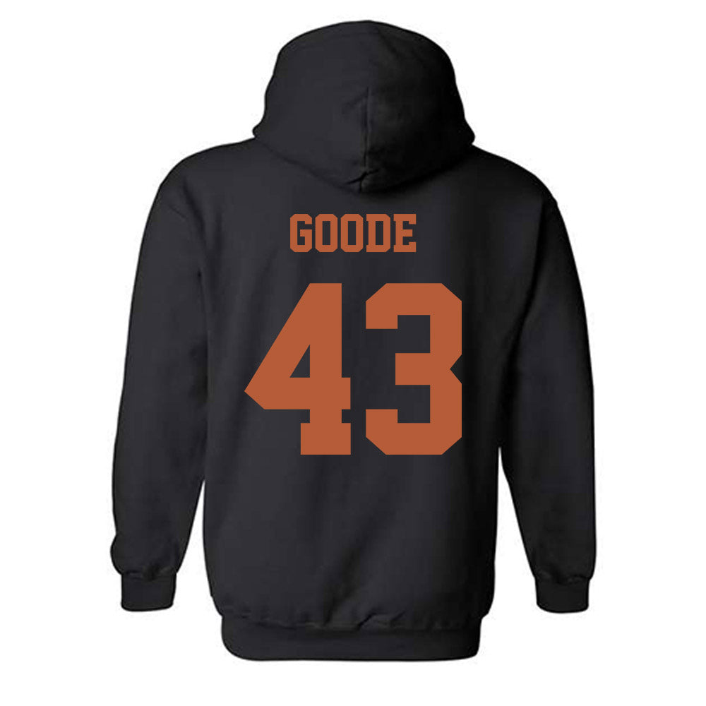 Texas - NCAA Softball : Leighann Goode - Classic Shersey Hooded Sweatshirt-1