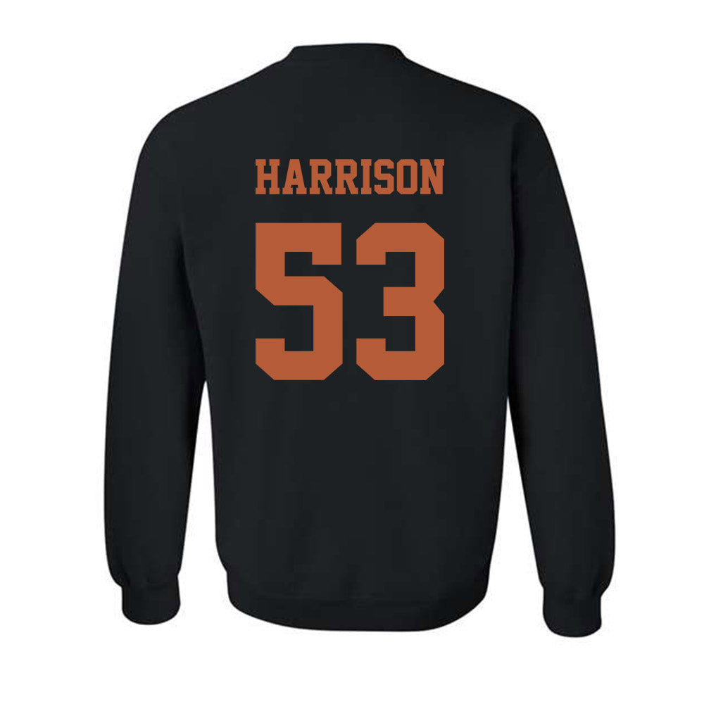 Texas - NCAA Baseball : Luke Harrison - Classic Shersey Crewneck Sweatshirt-1