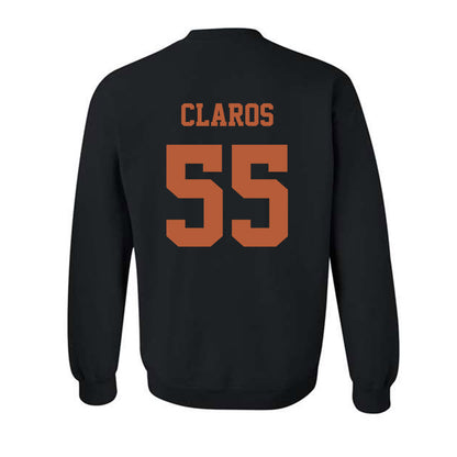Texas - NCAA Women's Soccer : Sophia Claros - Classic Shersey Crewneck Sweatshirt-1