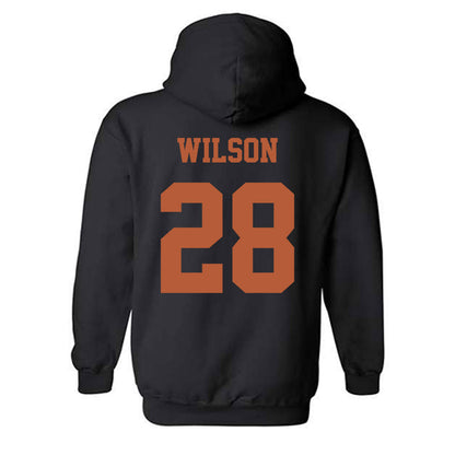 Texas - NCAA Football : Santana Wilson - Classic Shersey Hooded Sweatshirt-1