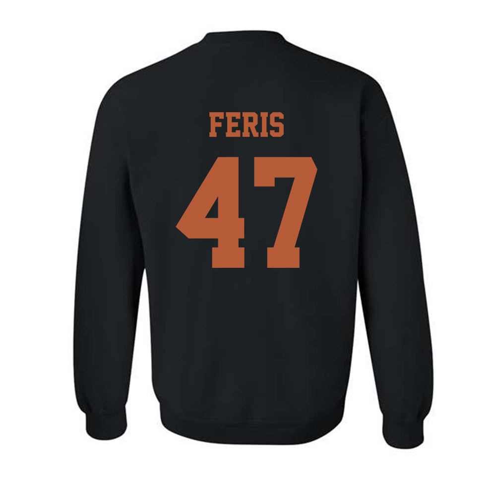 Texas - NCAA Football : Charlie Feris - Classic Shersey Crewneck Sweatshirt-1
