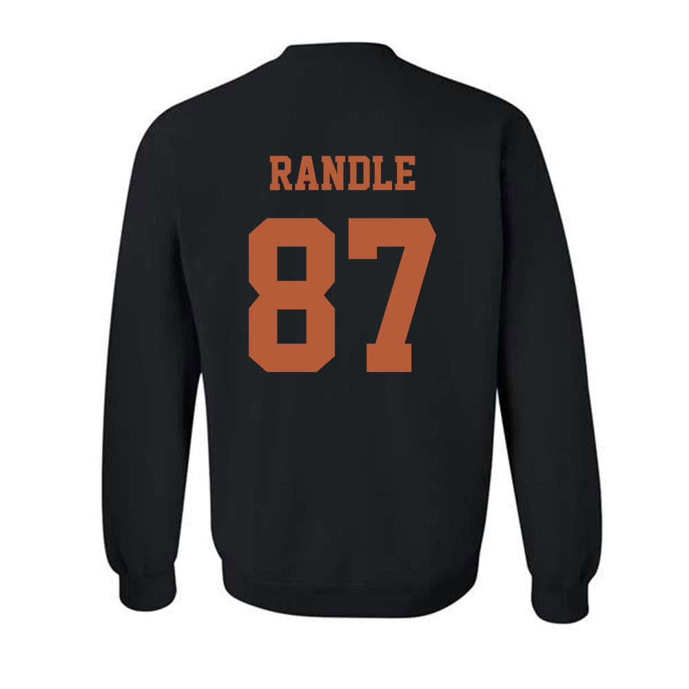 Texas - NCAA Football : Will Randle - Classic Shersey Crewneck Sweatshirt-1