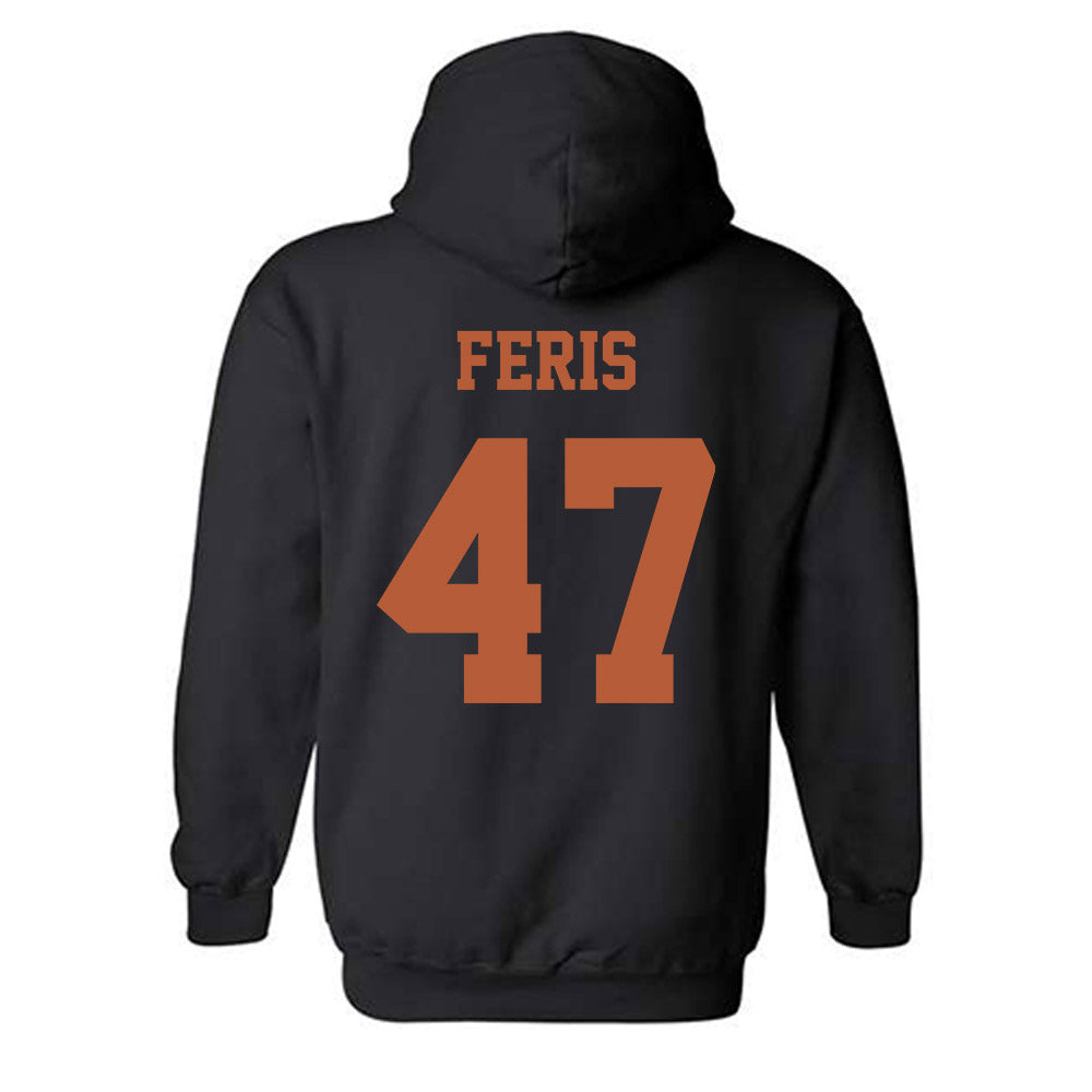 Texas - NCAA Football : Charles Feris - Classic Shersey Hooded Sweatshirt-1
