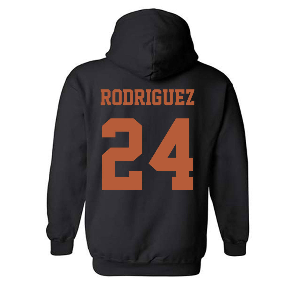 Texas - NCAA Baseball : Adrian Rodriguez - Classic Shersey Hooded Sweatshirt-1