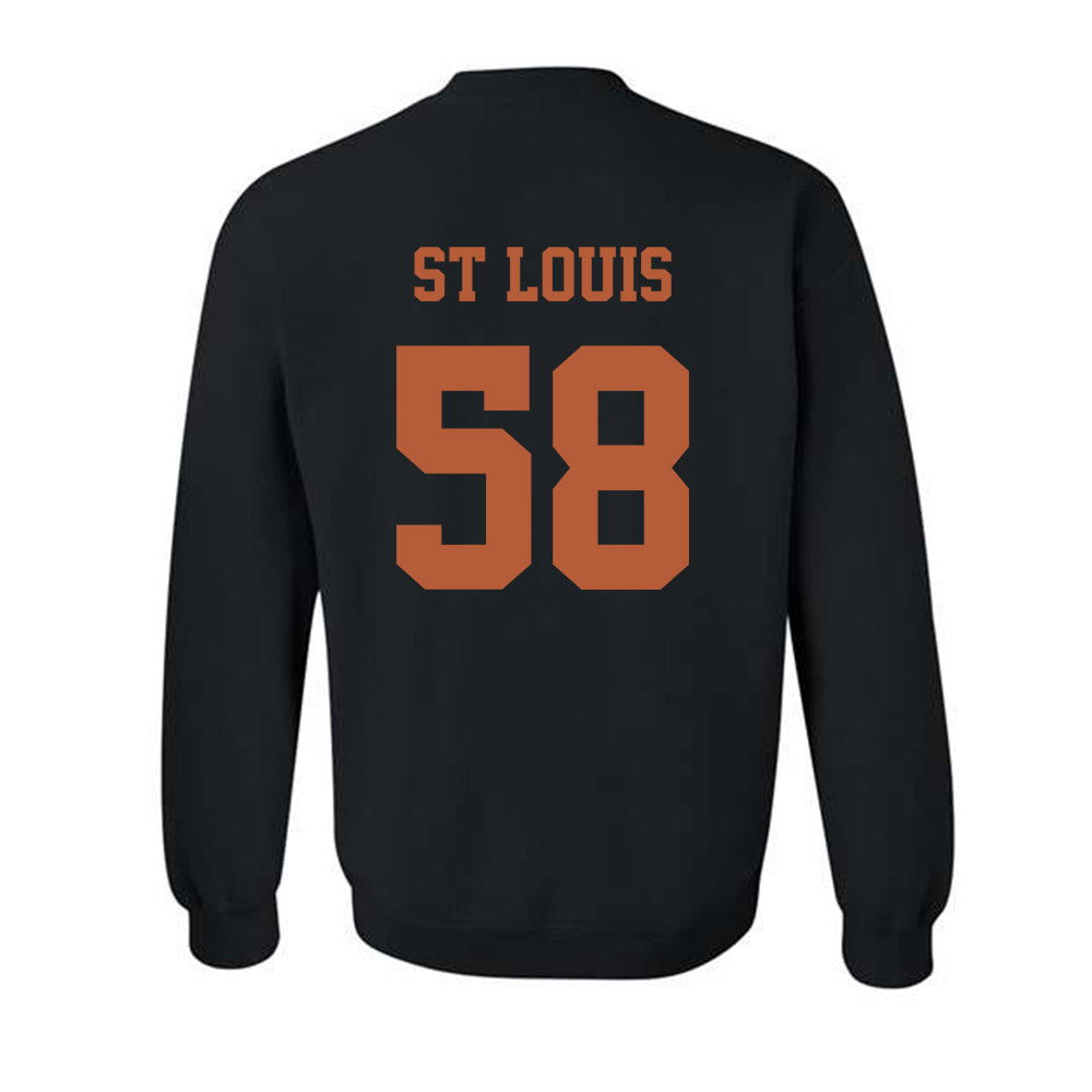 Texas - NCAA Football : Lance St Louis - Classic Shersey Crewneck Sweatshirt-1