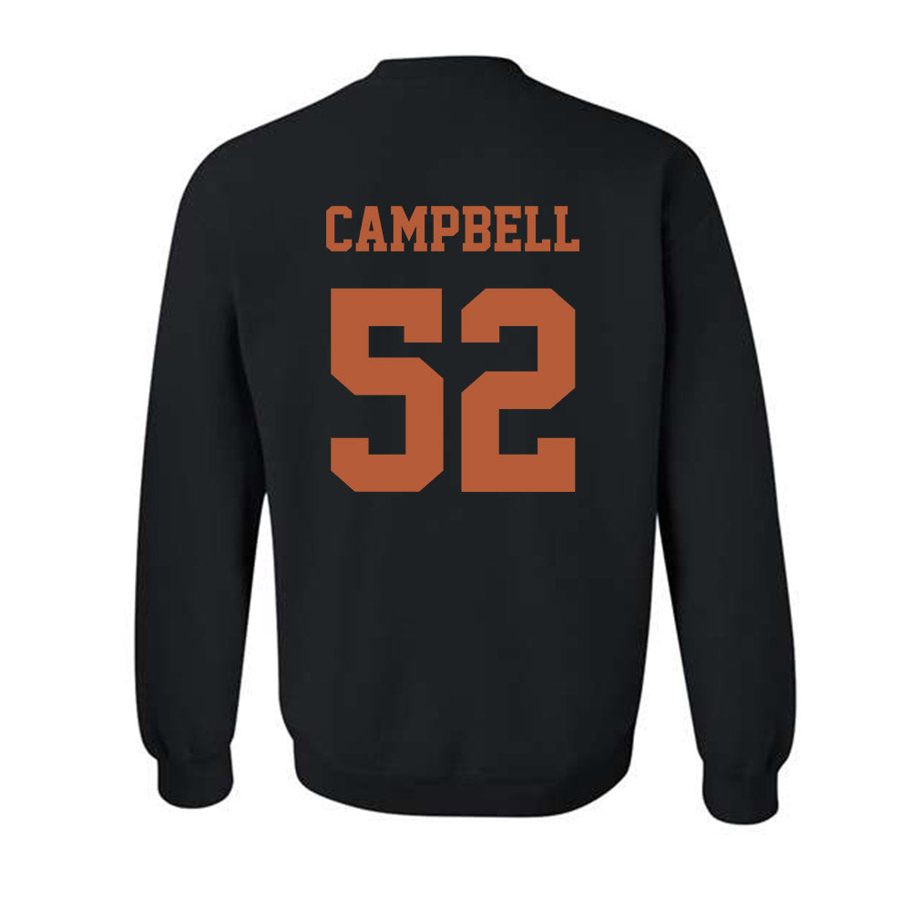 Texas - NCAA Football : Dj Campbell - Classic Shersey Crewneck Sweatshirt-1