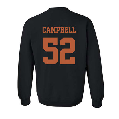 Texas - NCAA Football : Dj Campbell - Classic Shersey Crewneck Sweatshirt-1