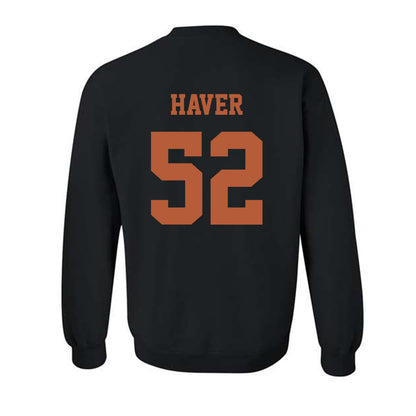 Texas - NCAA Football : Tate Haver - Classic Shersey Crewneck Sweatshirt-1