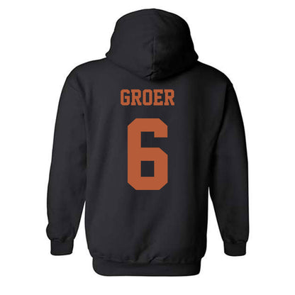 Texas - NCAA Women's Soccer : Pearce Groer - Classic Shersey Hooded Sweatshirt-1
