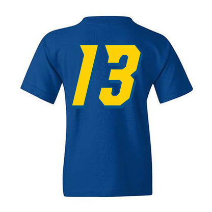 Delaware - NCAA Women's Volleyball : Taylor Holly - Collage Youth T-Shirt-1