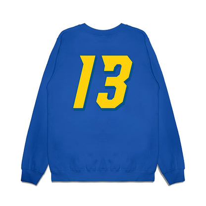 Delaware - NCAA Women's Volleyball : Taylor Holly - Collage Premium Crewneck Sweatshirt-1