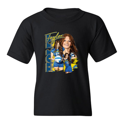 Delaware - NCAA Women's Volleyball : Taylor Holly - Collage Youth T-Shirt-0