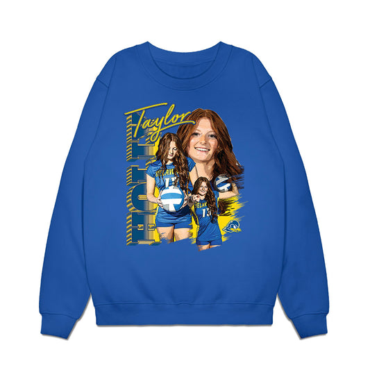 Delaware - NCAA Women's Volleyball : Taylor Holly - Collage Premium Crewneck Sweatshirt-0