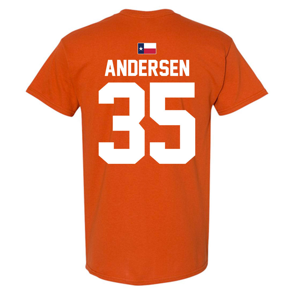 Texas - NCAA Football : Rett Andersen - Hook 'Em T-Shirt-1