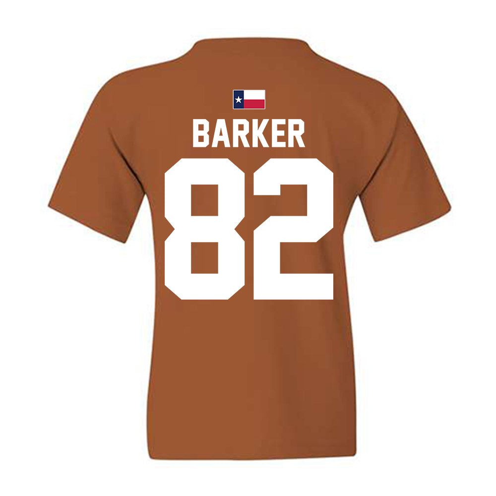 Texas - NCAA Football : Ridge Barker - Hook 'Em Youth T-Shirt-1