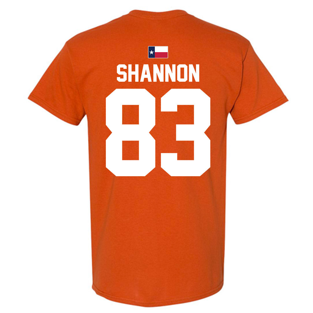 Texas - NCAA Football : Spencer Shannon - Hook 'Em T-Shirt-1