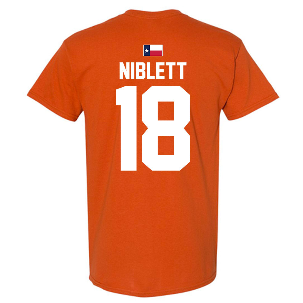 Texas - NCAA Football : Ryan Niblett - Hook 'Em T-Shirt-1