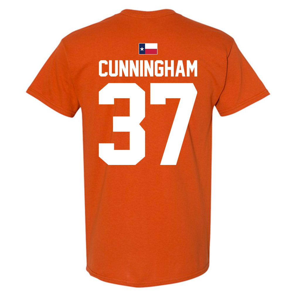Texas - NCAA Football : Jonathan Cunningham - Hook 'Em T-Shirt-1