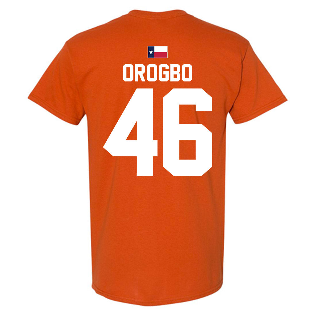 Texas - NCAA Football : Smith Orogbo - Hook 'Em T-Shirt-1