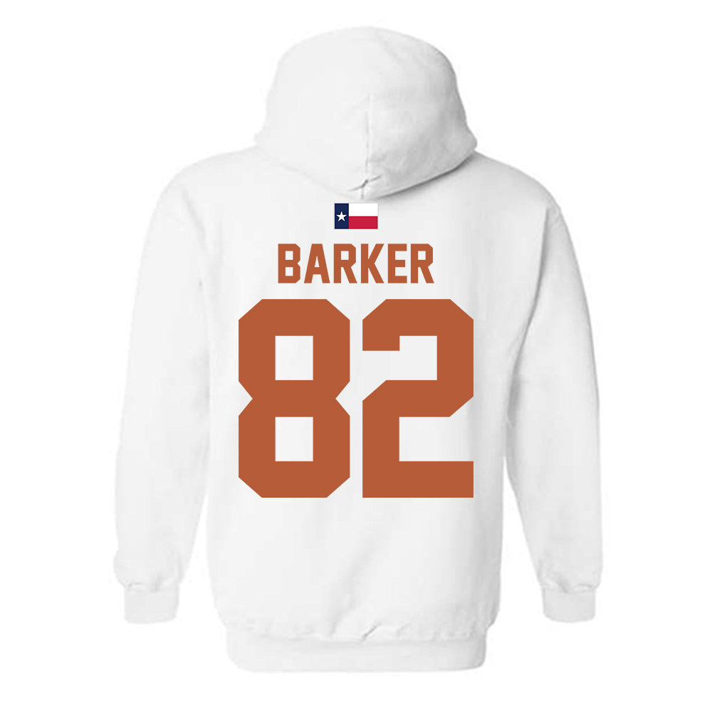 Texas - NCAA Football : Ridge Barker - Hook 'Em Hooded Sweatshirt-1