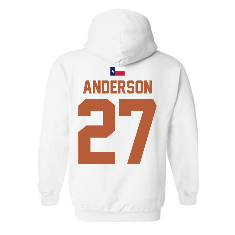 Texas - NCAA Softball : Taylor Anderson - Hook 'Em Hooded Sweatshirt-1