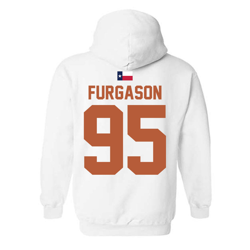 Texas - NCAA Baseball : Jadyn Furgason - Hook 'Em Hooded Sweatshirt-1
