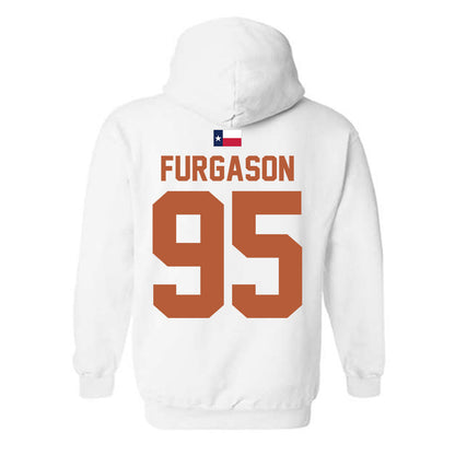 Texas - NCAA Baseball : Jadyn Furgason - Hook 'Em Hooded Sweatshirt-1