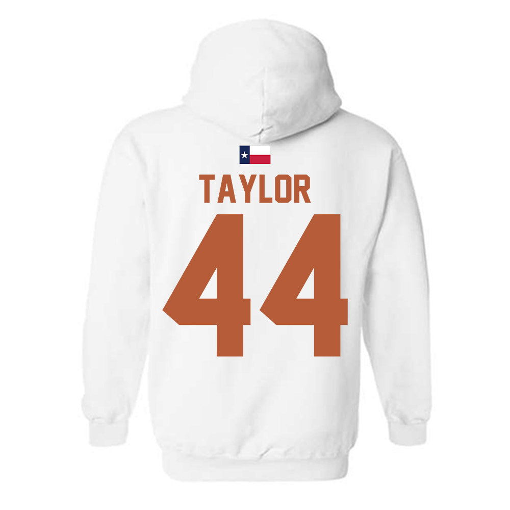 Texas - NCAA Men's Basketball : Brandon Taylor - Hook 'Em Hooded Sweatshirt-1