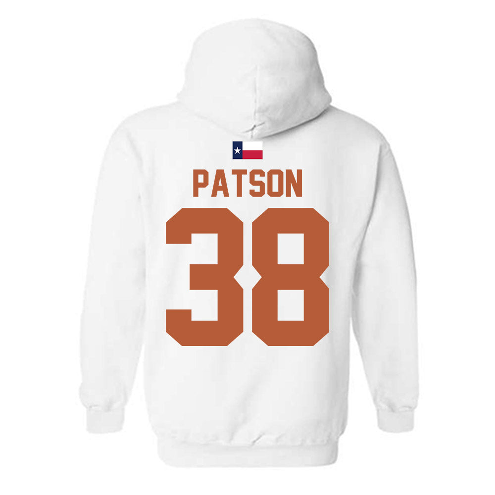 Texas - NCAA Football : Remy Patson - Hook 'Em Hooded Sweatshirt-1