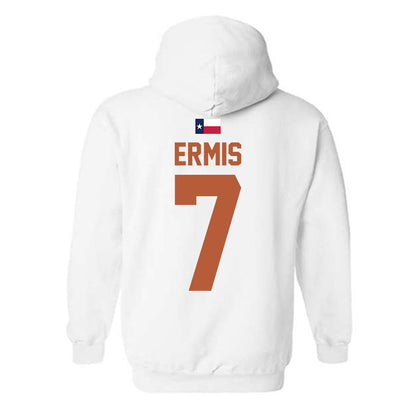Texas - NCAA Baseball : Andrew Ermis - Hook 'Em Hooded Sweatshirt-1