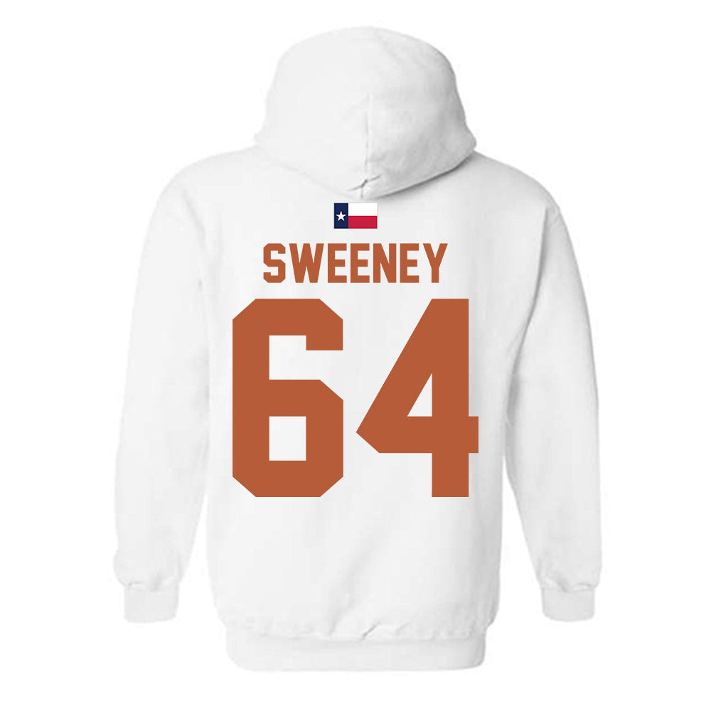Texas - NCAA Football : Robert Sweeney - Hook 'Em Hooded Sweatshirt-1