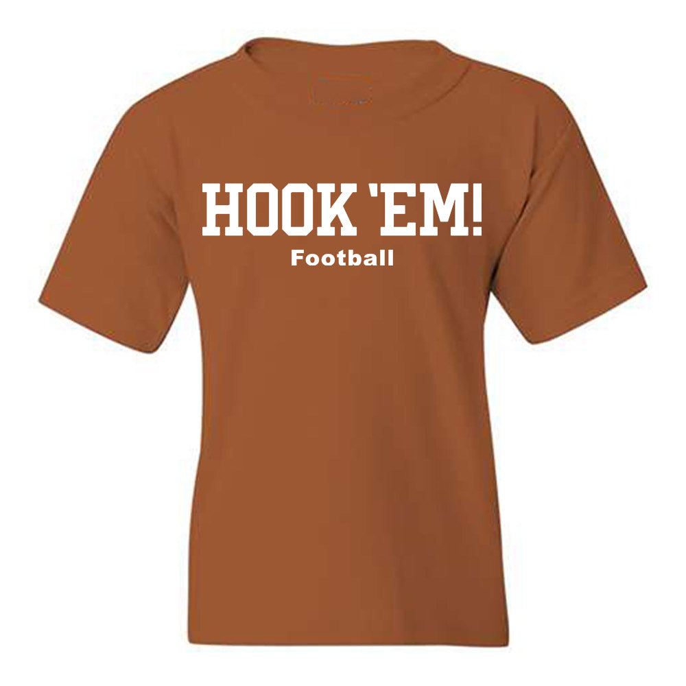 Texas - NCAA Football : Joe Tatum - Hook 'Em Youth T-Shirt-0