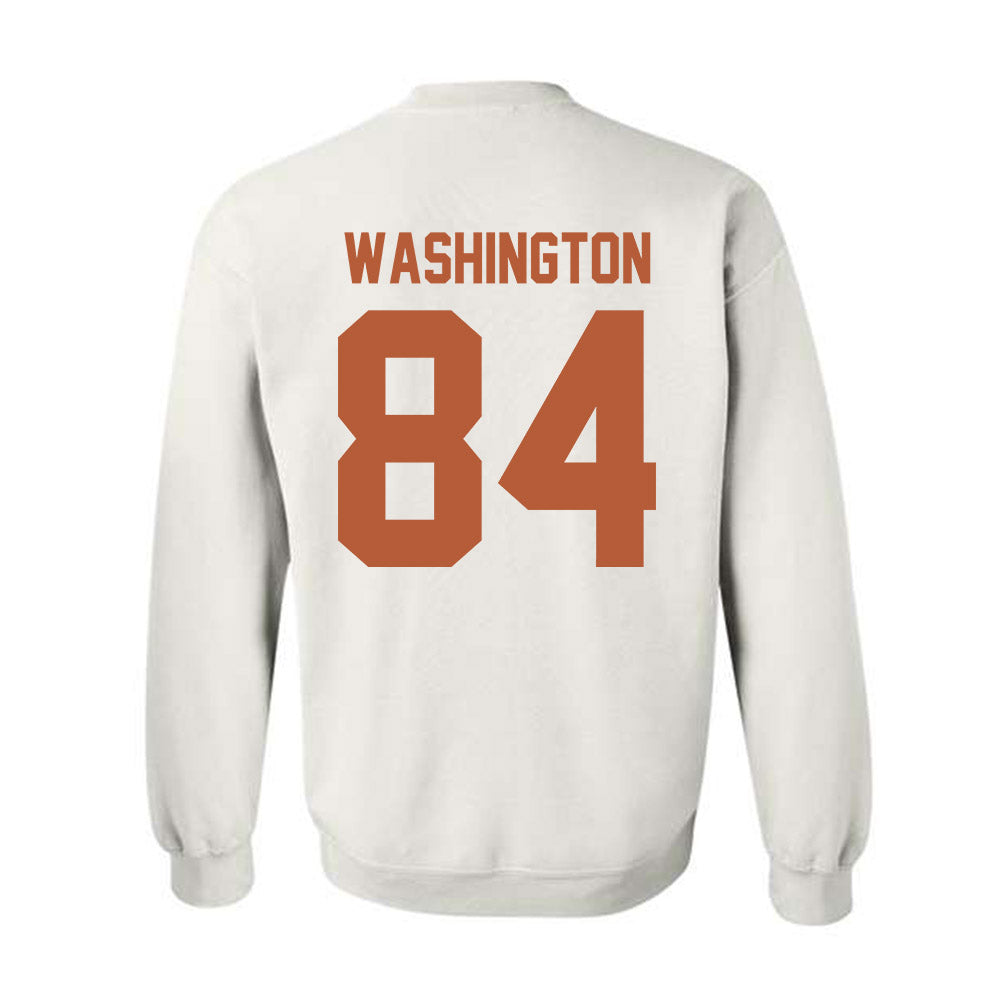 Texas - NCAA Football : Jordan Washington - Classic Shersey Crewneck Sweatshirt-1