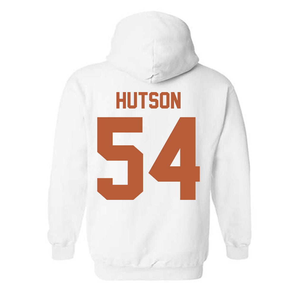 Texas - NCAA Football : Cole Hutson - Classic Shersey Hooded Sweatshirt-1
