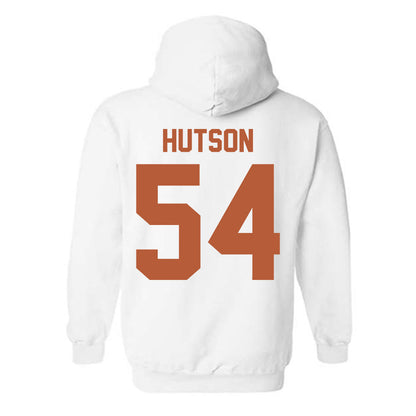 Texas - NCAA Football : Cole Hutson - Classic Shersey Hooded Sweatshirt-1