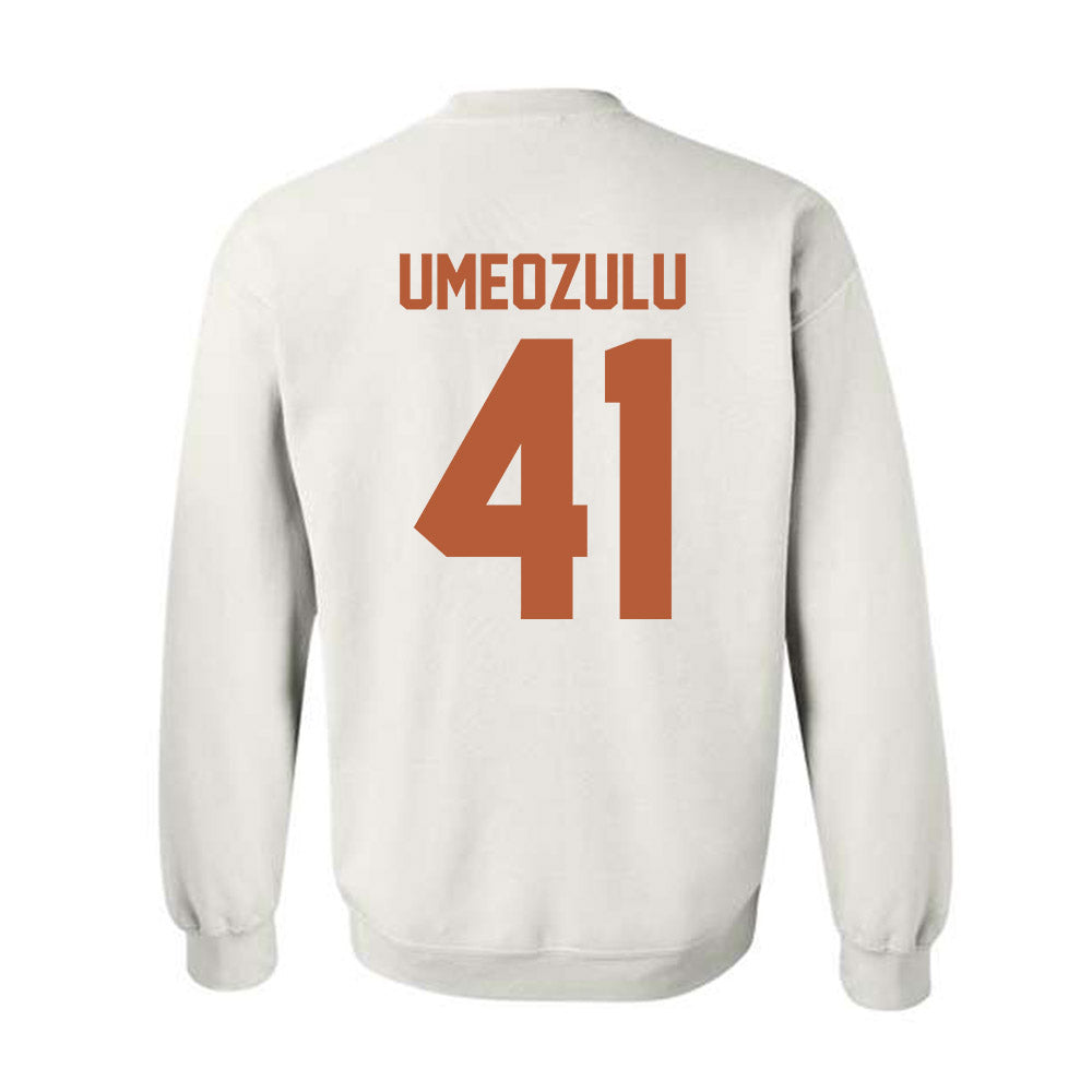 Texas - NCAA Football : Ziky Umeozulu - Classic Shersey Crewneck Sweatshirt-1