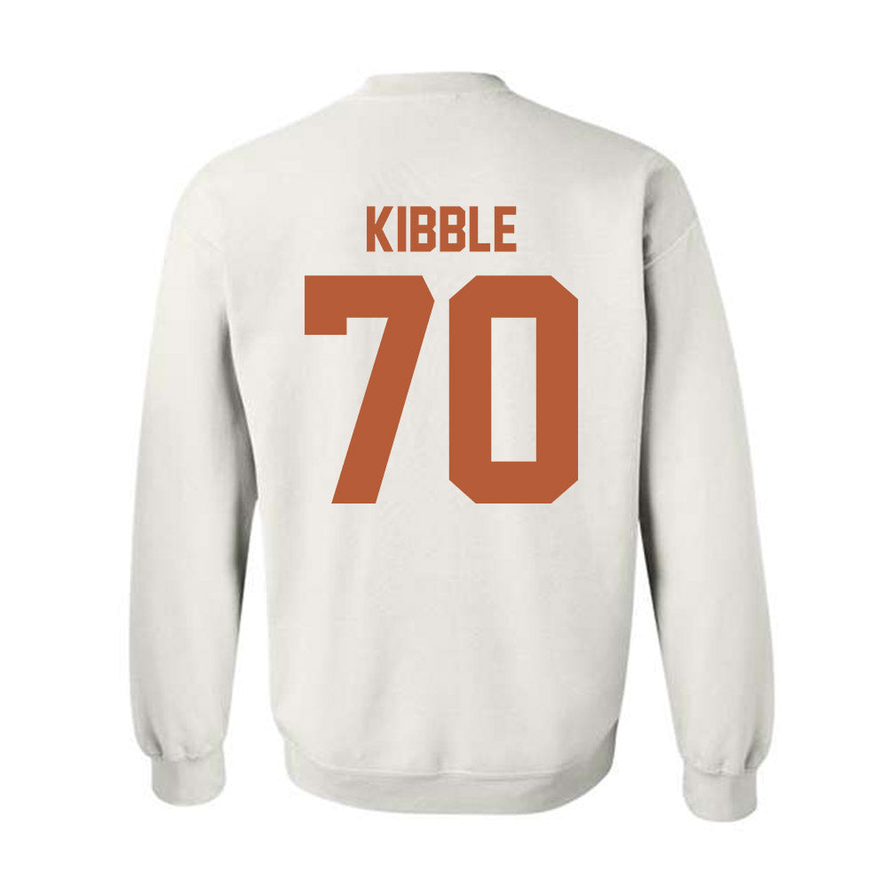 Texas - NCAA Football : Nate Kibble - Classic Shersey Crewneck Sweatshirt-1