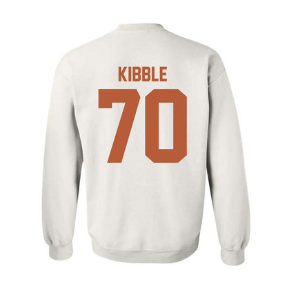 Texas - NCAA Football : Nate Kibble - Classic Shersey Crewneck Sweatshirt-1
