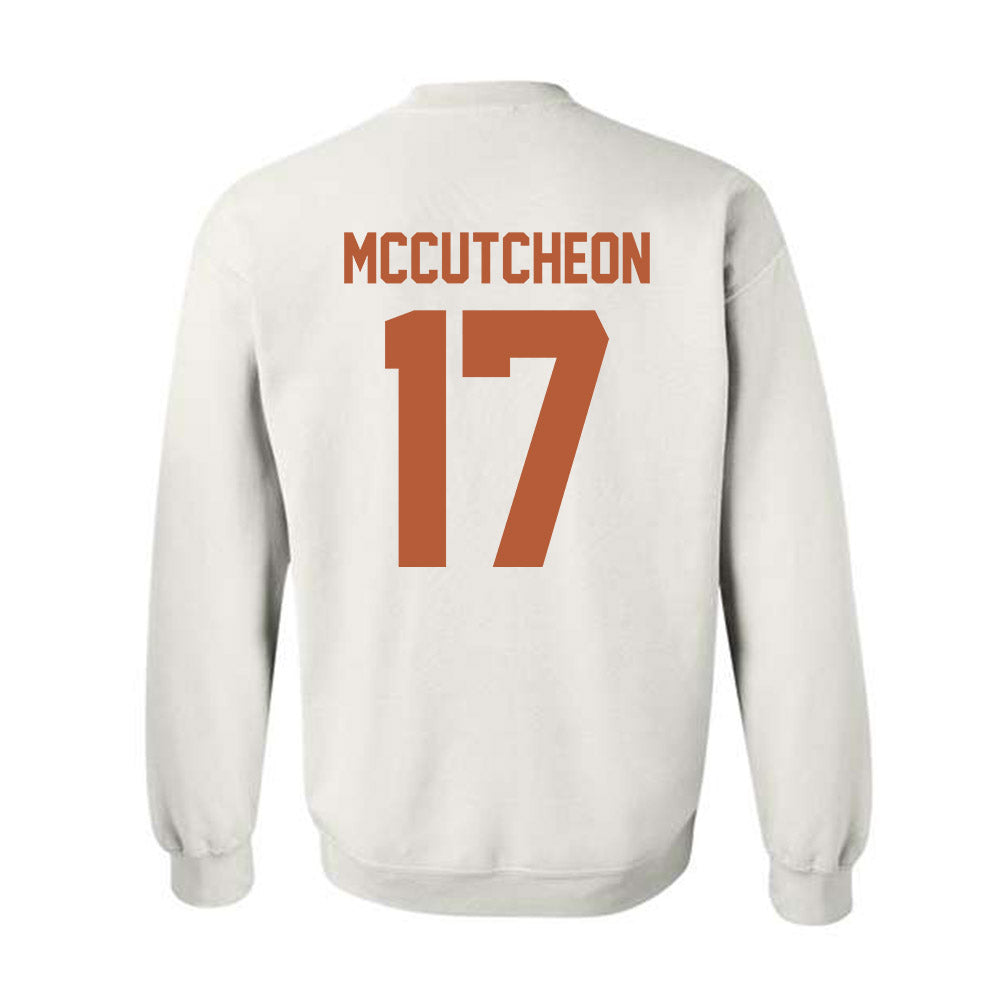 Texas - NCAA Football : Daylan Mccutcheon - Classic Shersey Crewneck Sweatshirt-1
