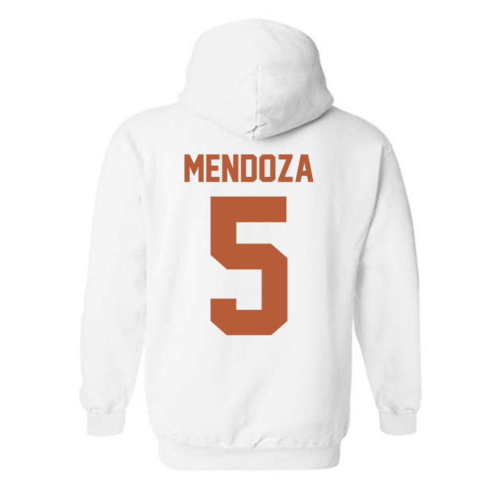 Texas - NCAA Women's Volleyball : Sarah Mendoza - Classic Shersey Hooded Sweatshirt-1