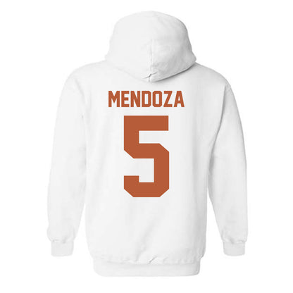 Texas - NCAA Women's Volleyball : Sarah Mendoza - Classic Shersey Hooded Sweatshirt-1