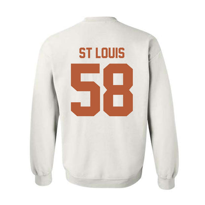 Texas - NCAA Football : Lance St Louis - Classic Shersey Crewneck Sweatshirt-1
