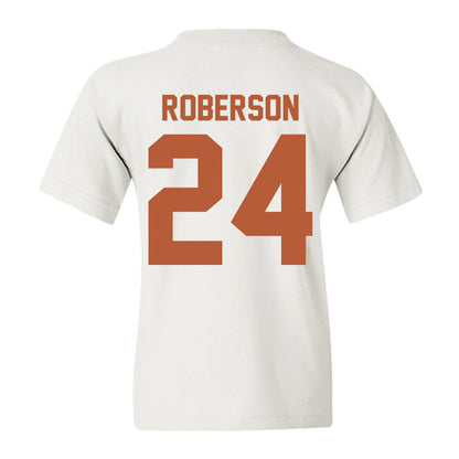 Texas - NCAA Football : Warren Roberson - Classic Shersey Youth T-Shirt-1